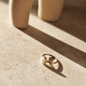 Gold Filled Unity Ring in Pure Finish