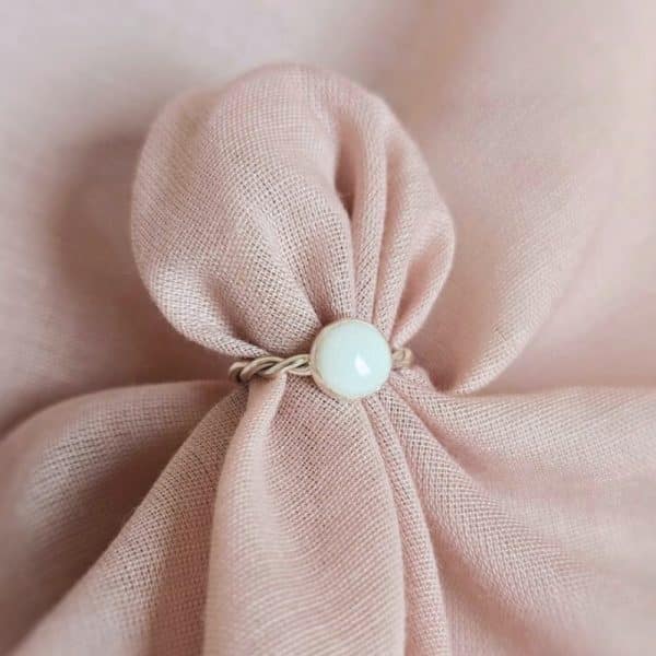 Silver Breastmilk Harmony Ring